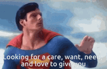 Superman Looking GIF - Superman Looking Care GIFs