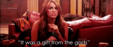 Miley Cyrus Gift GIF