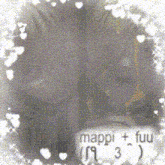 a picture of a cartoon character with the name mappi + fuu on the bottom