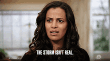 The Storm Isnt Real Parveen Kaur GIF - The Storm Isnt Real Parveen Kaur Saanvi Bahl GIFs