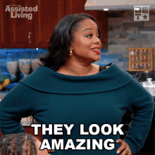 They Look Amazing Leah GIF - They Look Amazing Leah Assisted Living GIFs
