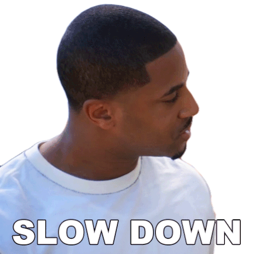 Slow Down Zac Sticker - Slow Down Zac Sistas Stickers