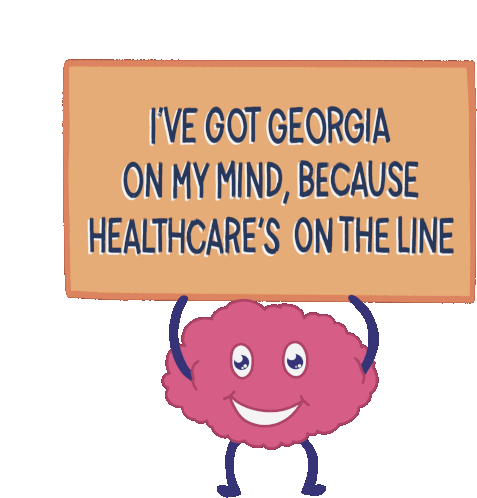 Georgia On My Mind Georgia Sticker