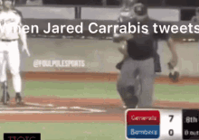 a baseball game is being played between the bombers and the generals .