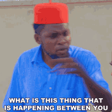 What Is This Thing That Is Happening Between You Mazi Nduka GIF - What Is This Thing That Is Happening Between You Mazi Nduka Mark Angel Tv GIFs