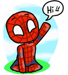 starklyart starker spiderman hello hi
