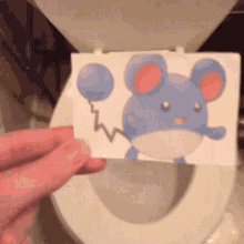 Marill Pokemon GIF - Marill Pokemon Toilet GIFs
