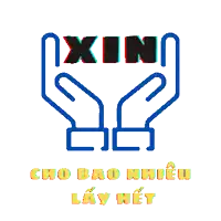 a logo that says xin cho bao nhieu
