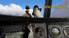 Penguins Rico Manual GIF - Penguins Rico Manual GIFs