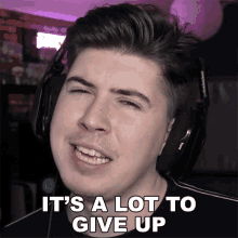 Its A Lot To Give Up Kavos GIF - Its A Lot To Give Up Kavos Its Too Much To Leave Behind GIFs