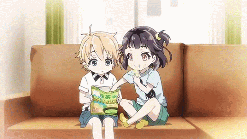 Anime Boy GIF - Anime Boy Eating - Discover & Share GIFs