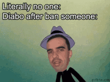 Gm Diabo Fapping Ban Diabo After Ban GIF - Gm Diabo Fapping Ban Diabo After Ban Literally No One GIFs