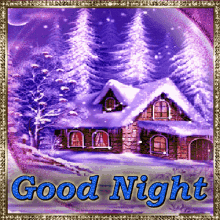 Good Night House GIF - Good Night House Winter GIFs