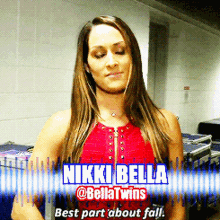 Wwe Nikki Bella GIF - Wwe Nikki Bella Best Part About Fall GIFs