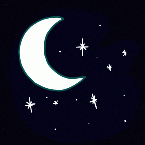 Noche Luna GIF - Noche Luna Buenas Noches - Discover & Share GIFs