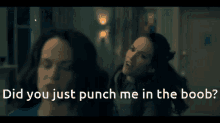 Did You Just Punch Me In The Boob Haunting Of Hill House GIF - Did You Just Punch Me In The Boob Haunting Of Hill House Haunting GIFs