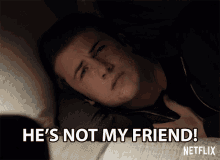 Hes Not My Friend Uncomfortable GIF - Hes Not My Friend Uncomfortable Angry GIFs