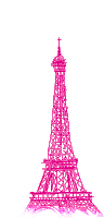 Misencil Eiffel Tower Sticker - Misencil Eiffel Tower Logo Stickers