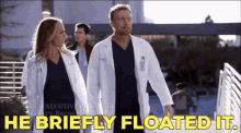 Greys Anatomy Owen Hunt GIF - Greys Anatomy Owen Hunt He Briefly Floated It GIFs