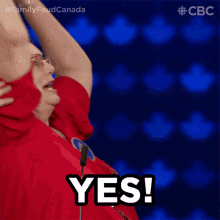 Yes Family Feud Canada GIF - Yes Family Feud Canada High Five GIFs