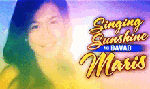 Singing Sunshine Ng Davao Maris GIF - Singing Sunshine Ng Davao Maris Maris Racal GIFs