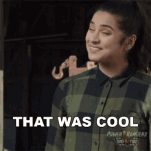 That Was Cool Izzy GIF - That Was Cool Izzy Power Rangers Dino Fury GIFs
