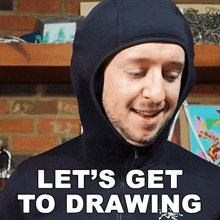 Lets Get To Drawing Peter Deligdisch GIF - Lets Get To Drawing Peter Deligdisch Peter Draws GIFs
