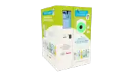a machine that says recycles et economise on the top