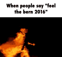 Bernie Feel The Burn GIF - Bernie Feel The Burn GIFs