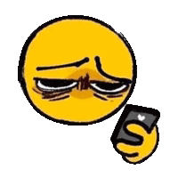 Phone Looking At Phone Sticker - Phone Looking At Phone Emoji Stickers