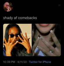 Aaliyah Shady Af GIF - Aaliyah Shady Af Comebacks GIFs