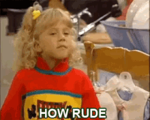 Rude GIF - Full House Aunt Becky Reaction Michelle Tanner GIFs