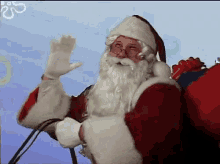 Party Santa GIF - Santa Claus Spongebob Wacky GIFs