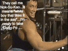 Kickboxer Jean Claude Van Damme GIF - Kickboxer Jean Claude Van Damme Funny GIFs
