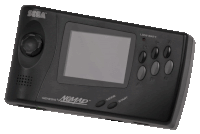 a sega genesis nomad handheld video game console