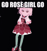 Go Rose Girl Go Go Rose Go GIF - Go Rose Girl Go Go Rose Go Rosemi GIFs
