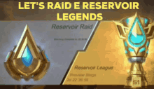 legends reservoir