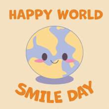 Happy World Smile Day October 16 GIF - Happy World Smile Day World Smile Day October 16 GIFs