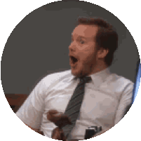Chris Pratt Andy Dwyer Sticker - Chris Pratt Andy Dwyer Omg Stickers