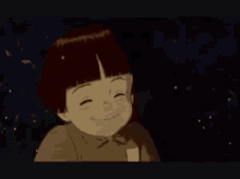 火垂るの墓　節子と清太　スマイル　笑顔 GIF - Grave Of The Fireflies Hayao Mizaki Smile GIFs