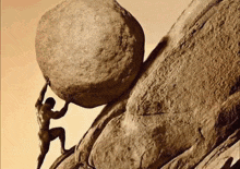 Sysyphus Sisyphus Meme GIF - Sysyphus Sisyphus Meme Tomo GIFs