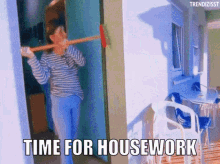 chores housework cleaning broom simone
