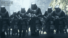Soldiers Approaching Final Fantasy Xv GIF