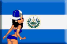 Miss El Salvador Twerk GIF