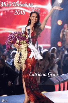 Miss Universe2018 Catriona Gray GIF
