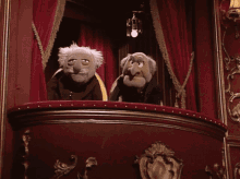 muppets muppet show statler waldorf theater