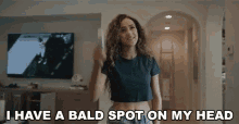I Have A Bald Spot On My Head Laughing GIF - I Have A Bald Spot On My Head Laughing Lol GIFs