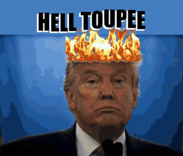 Hell shop toupee meme