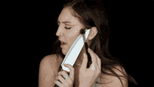 Chelsea Mason Knife GIF - Chelsea Mason Knife Sneeze GIFs