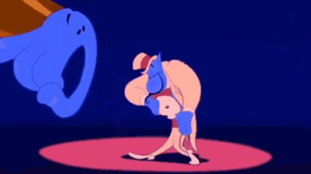 Genie Dancing from Aladdin